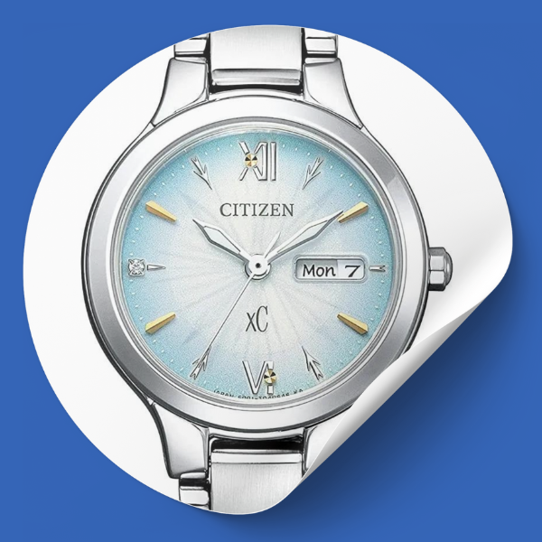 la imagen es del CITIZEN Cross Sea Mod. EW3221-51L de la colección limitada Disney